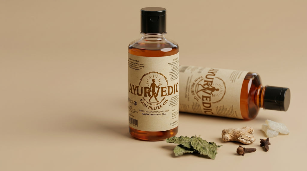 Ayurvedic Pain Relief Oil: 100% Natural