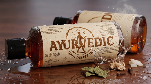 Ayurvedic Pain Relief Oil: 100% Natural