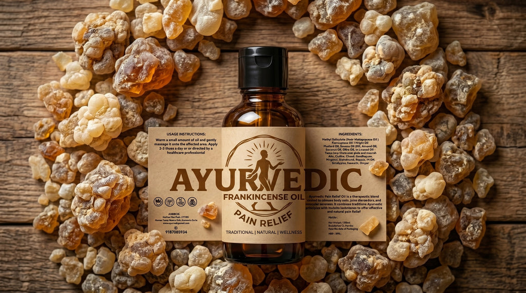 Ayurvedic Pain Relief Oil: 100% Natural